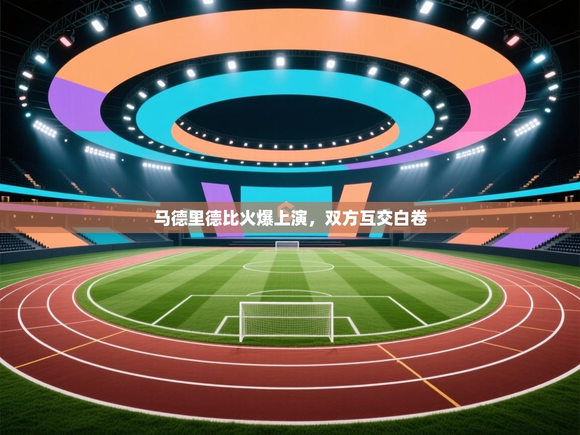 马德里德比火爆上演，双方互交白卷  第1张